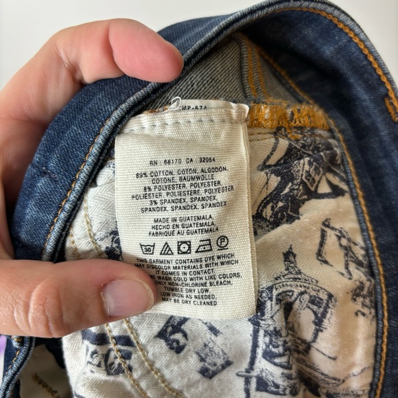 Anthropologie Pilcro and the Letterpress detailed denim 25 - Picture 8 of 9